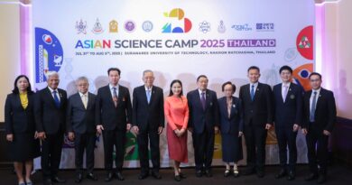 มทส. พร้อมจัด “Asian Science Camp 2025” ดึง 3 นักวิทย์ฯ รางวัลโนเบล สร้างแรงบันดาลใจเยาวชนเอเชีย 22 ประเทศ พร้อมโชว์ศักยภาพไทยสู่เวทีโลก