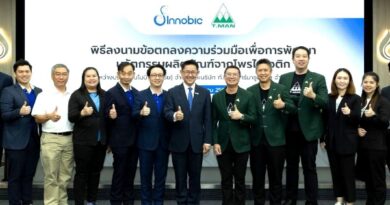 ที.แมน ฟาร์มาซูติคอล จับมือ อินโนบิก (เอเซีย) ลงนามความร่วมมือพัฒนานวัตกรรม โพรไบโอติกสายพันธุ์ไทย สู่ผลิตภัณฑ์สุขภาพ ต่อยอดเศรษฐกิจชีวภาพของประเทศ