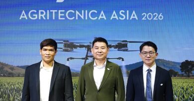 DJI เกษตร เปิดตัวโดรน Agras T55 และ T100 ระบบแบตเตอรี่คู่ในประเทศไทย ณ งาน AGRITECHNICA Asia 2026