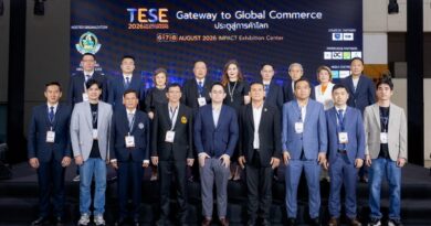 สสว. สนับสนุนการจัดงาน “TESE 2026” และ “Franchise Expo Thailand 2026” พร้อมนำผู้ประกอบการจากทั่วประเทศ ร่วมออกบูธจำหน่ายสินค้าและเจรจาจับคู่ธุรกิจ มุ่งขยายช่องทางสู่ตลาดอีคอมเมิร์ซระดับสากล